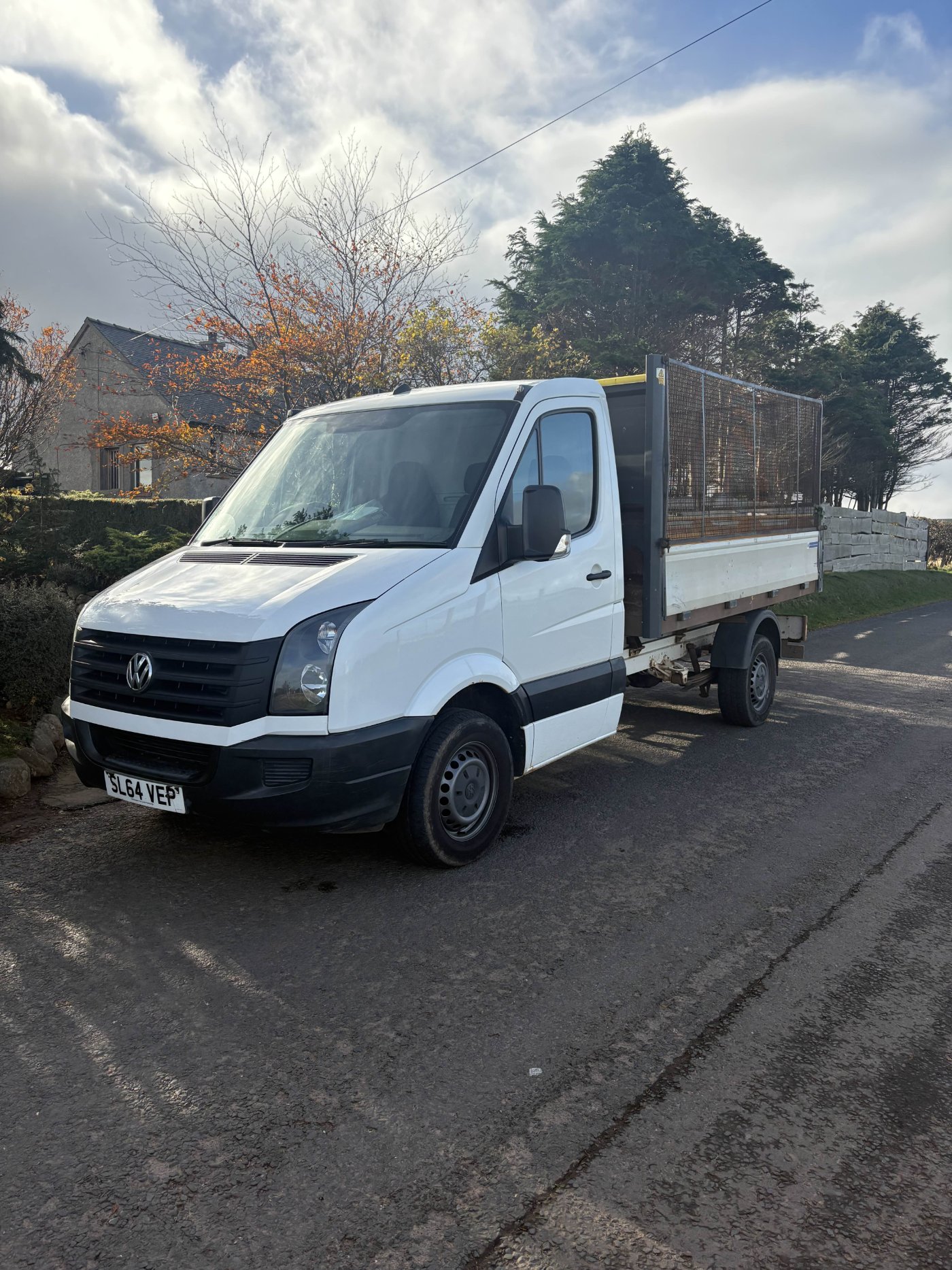 Prestige Waste Clearance tipper van ready for a job